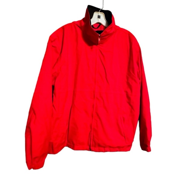 Land's End Red Hoody Jacket - Picture 1 of 7